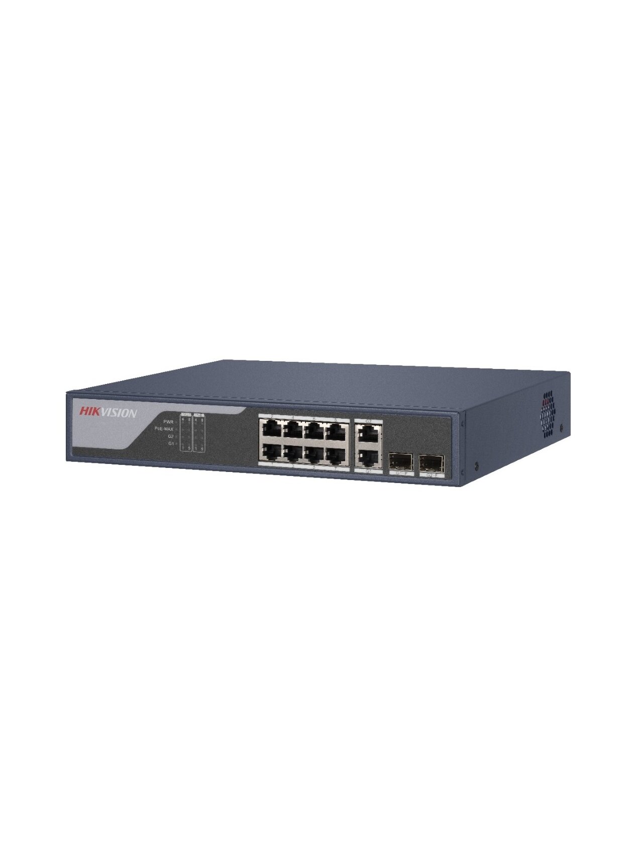 10 prievadų Hikvision DS-3E1310P-SI