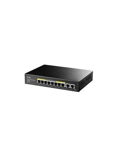 10 prievadų komutatorius CUDY GS1010PE