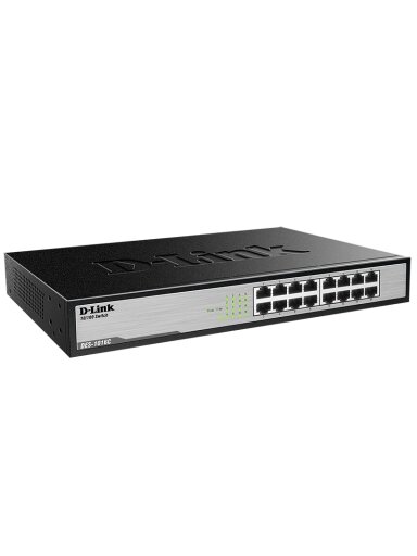 16 prievadų komutatorius D-Link DES-1016C
