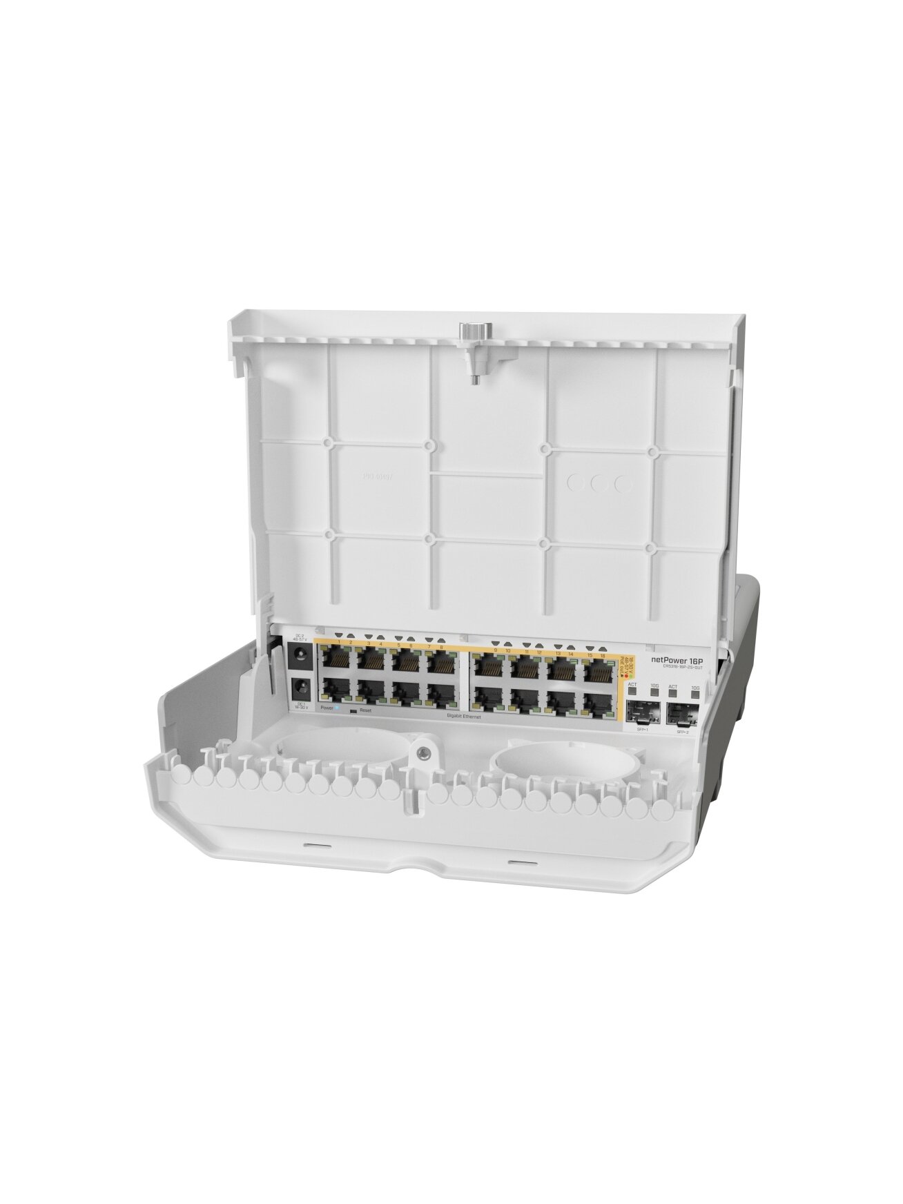 18 prievadų komutatorius Mikrotik Cloud Smart Switch CRS318-16P-2S+OUT 18 prievadų komutatorius Mikrotik Cloud Smart Switch CRS318-16P-2S+OUT