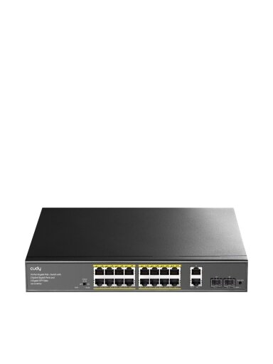 18 prievadų komutatorius CUDY GS1018PS2