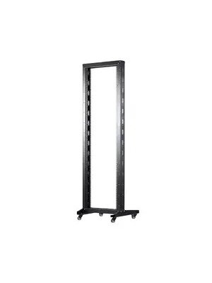 19'' 37U Atviras rėmas viengubas 550x600 (juodas) 19'' 37U Atviras rėmas viengubas 550x600 (juodas)