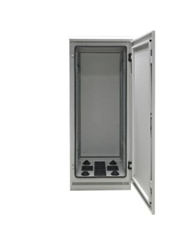 19'' pastatoma pramoninė komutacinė spinta 691742IP55.GR (42U, 800x800mm, IP55, iki 1000kg, pilka, nesurinkta)