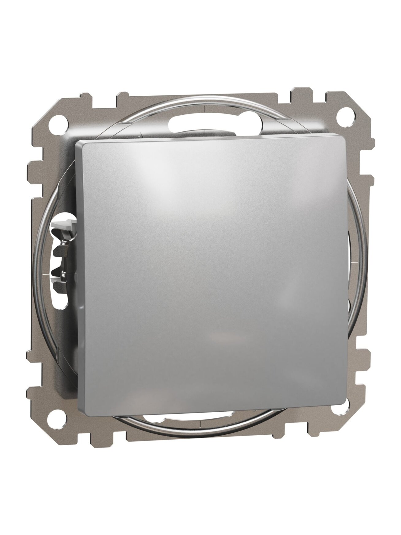 1 klavišo kryžminis perjungiklis Schneider Electric Sedna Design SDD113107 (aliuminis)