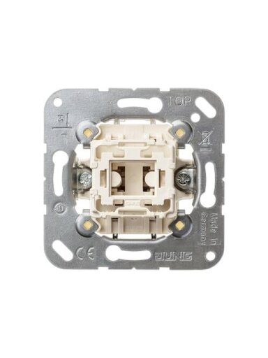 1 kl. mygtuko mechanizmas JUNG 531U (10A/250V)