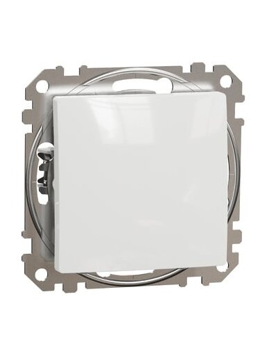 1 klavišo jungiklis Schneider Electric Sedna Design SDD111101 (baltas)