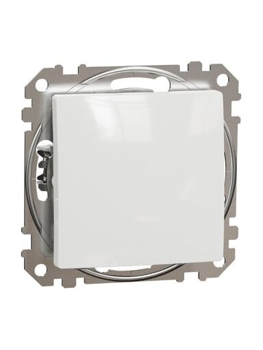 1 klavišo kryžminis perjungiklis Schneider Electric Sedna Design SDD111107 (baltas)