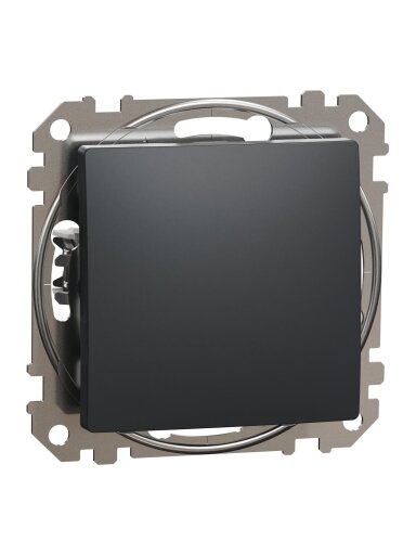 1 klavišo mygtukas Schneider Electric Sedna Design SDD114111 (antracitas)