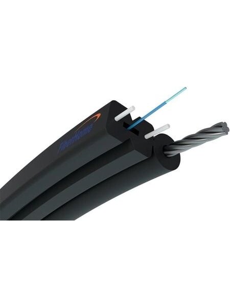 1 skaidulos vienmodis optinis kabelis FiberHome Micro EX.17344 (FTTH, G.657.A1, LSZH, 5.2mm, 600N)