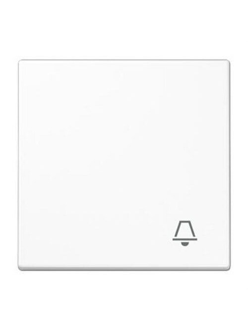 1 kl. apdaila su skambučio simboliu JUNG LS990 LS990KWW (balta)