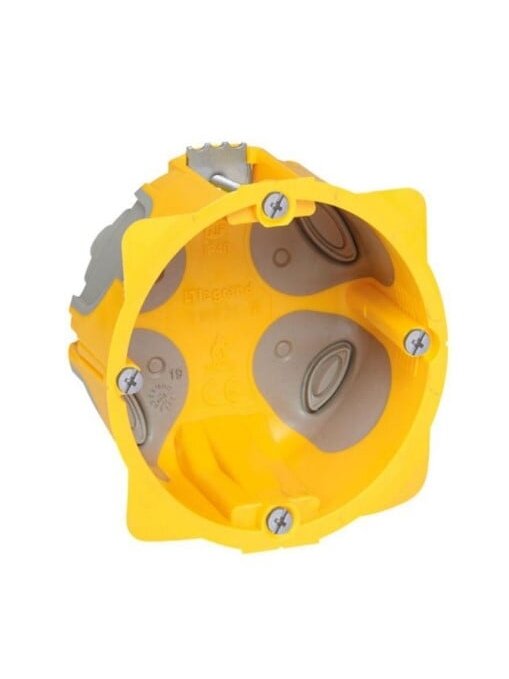 1 vietos dėžutė į gipsą atspari vandeniui - 40mm Legrand 080021