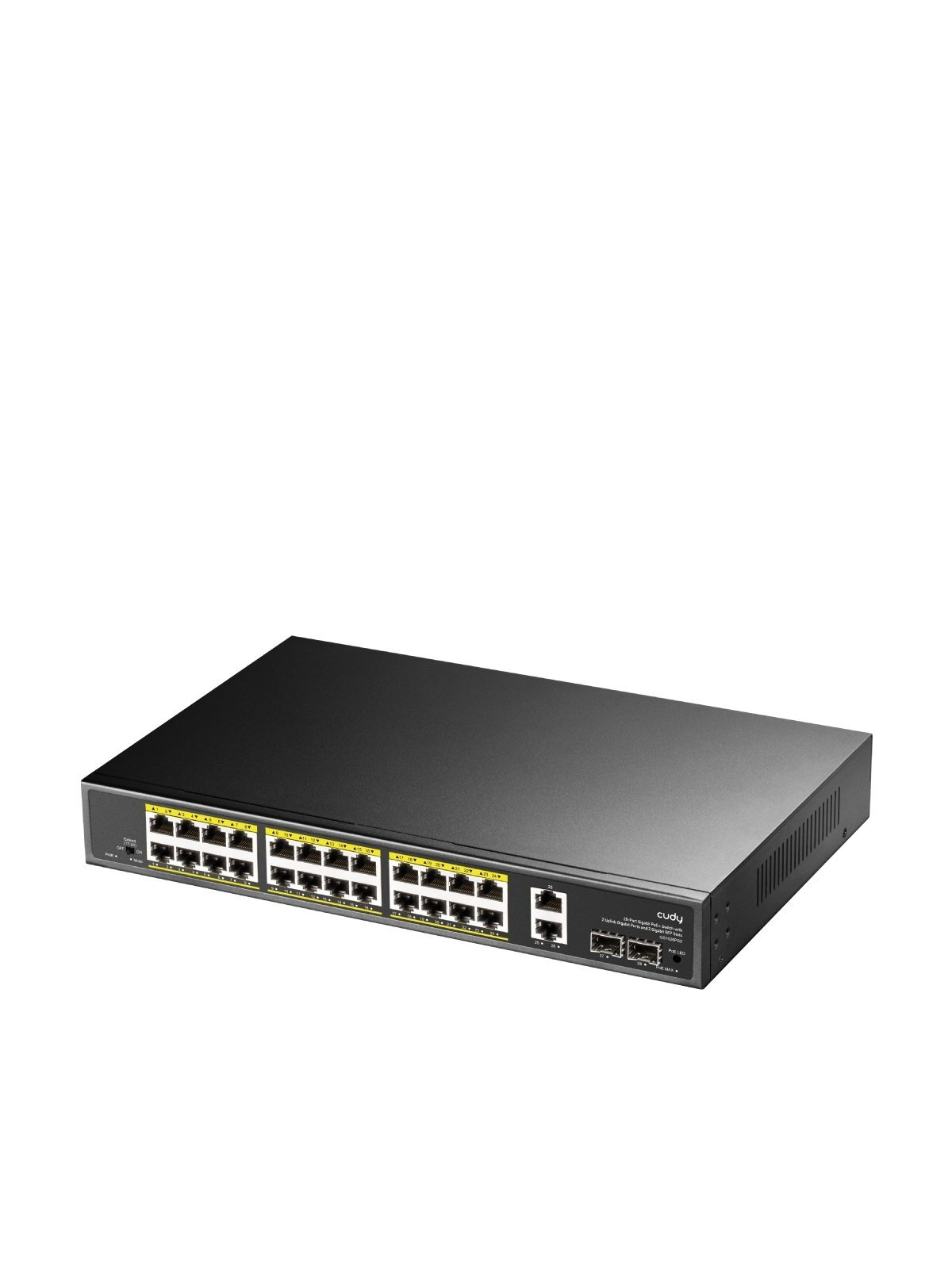 24 prievadų komutatorius CUDY GS1026PS2
