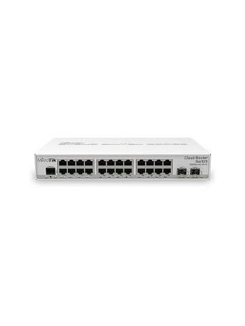 24 prievadų komutatorius MikroTik CSS326-24G-2S+RM 6