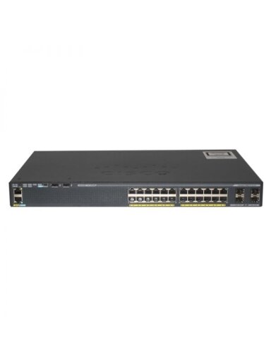 24 prievadų komutatorius CISCO Catalyst WS-C2960X-24TS-L