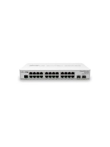 24 prievadų komutatorius MikroTik CSS326