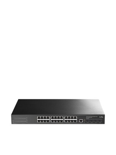 24 prievadų valdomas komutatorius CUDY GS5024S4