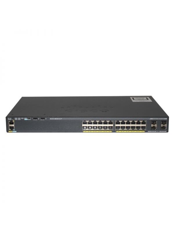 24 prievadų komutatorius CISCO Catalyst WS-C2960X-24TS-L