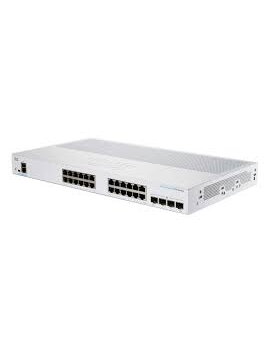 28 prievadų komutatorius CISCO CBS250-24T-4GEU