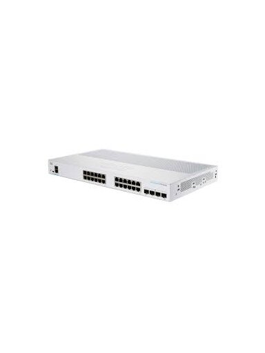 28 prievadų komutatorius CISCO CBS250-24T-4GEU