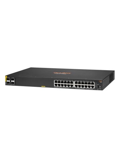 28 prievadų komutatorius HPE R8N87A Aruba 6000