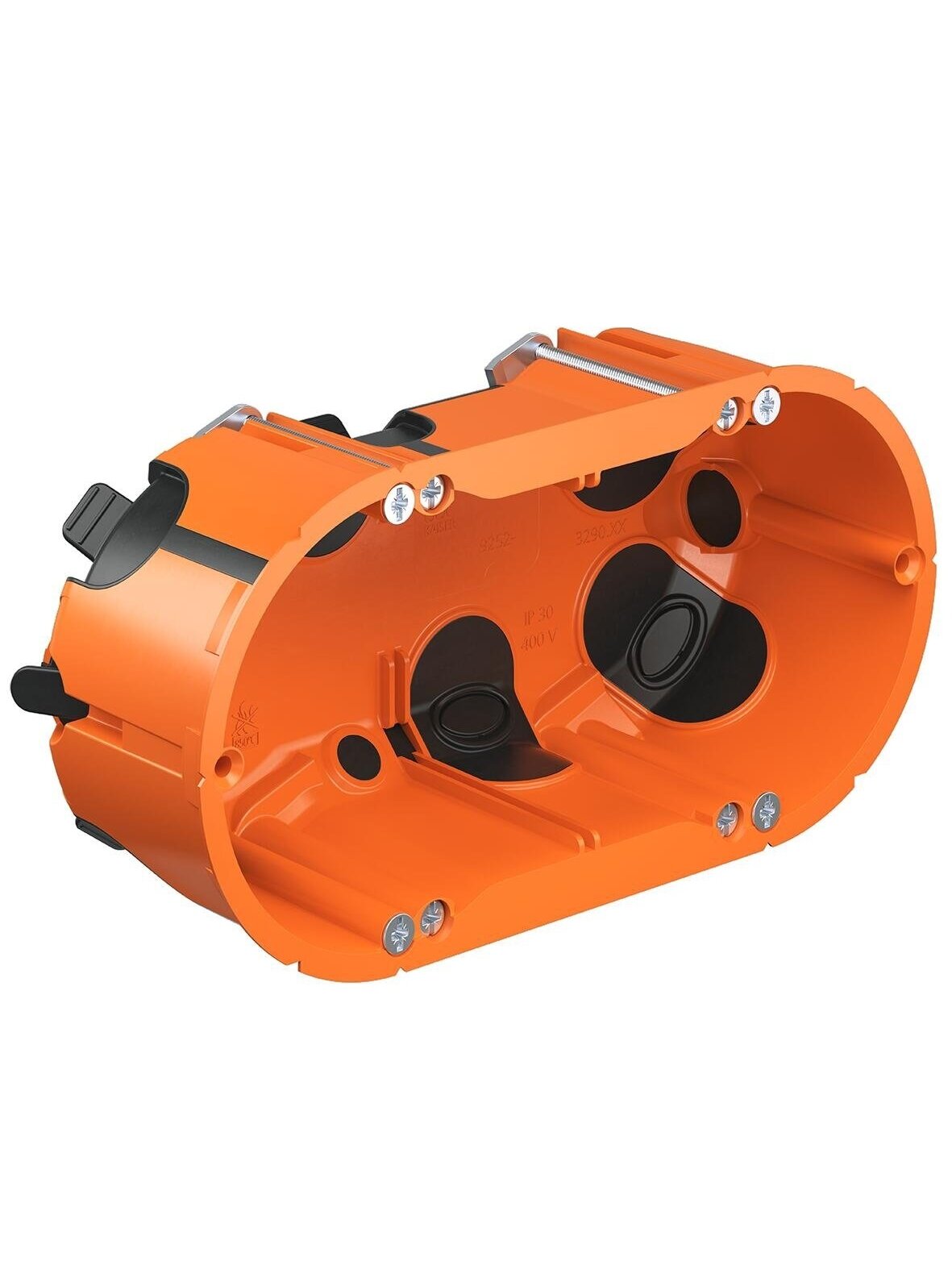 2 vt. dėžutė į gipsą su membranomis Kaiser K9252-22 (48mm gylio)