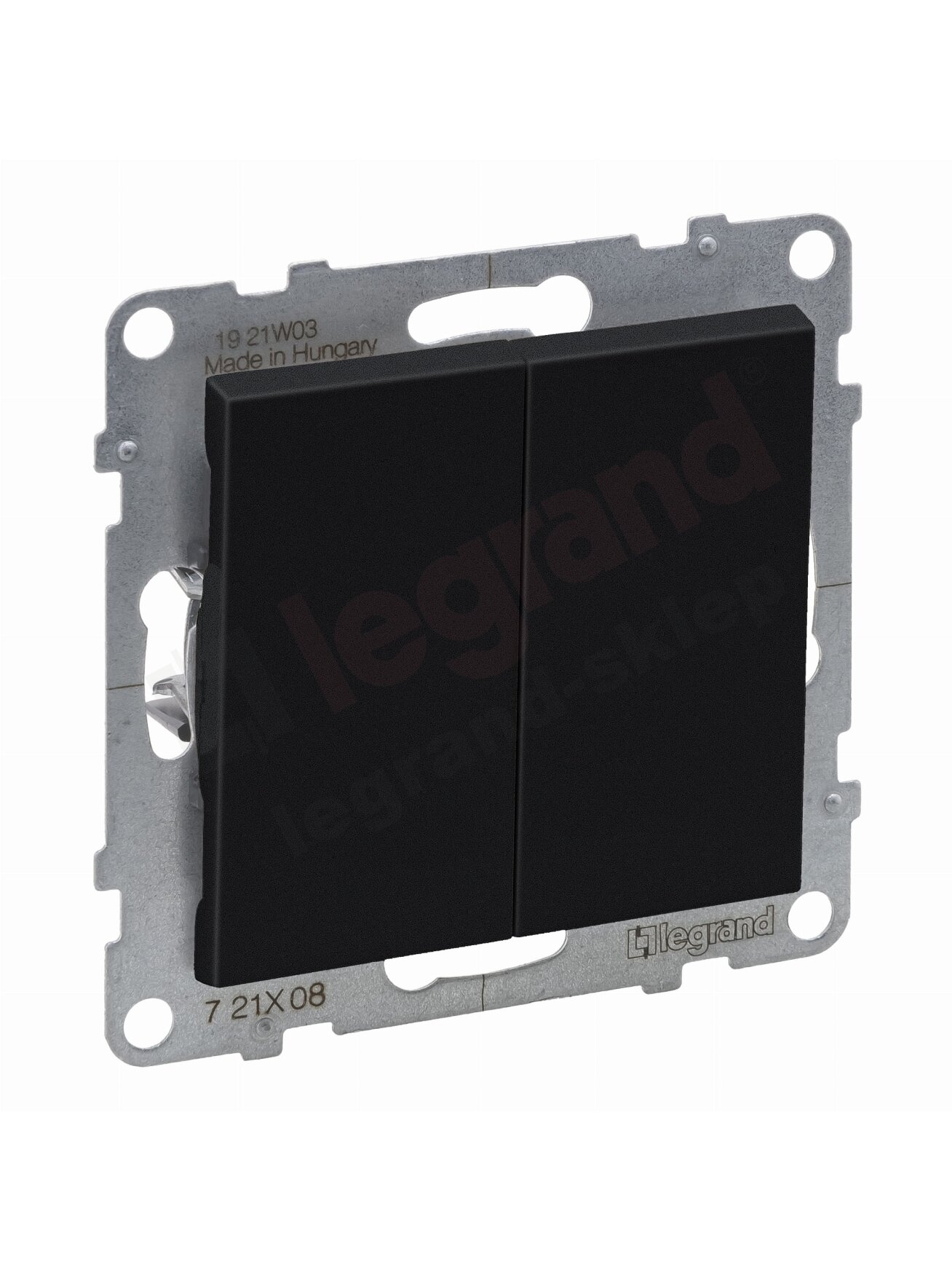 2 kl. juodas perjungiklis Suno Legrand 721408