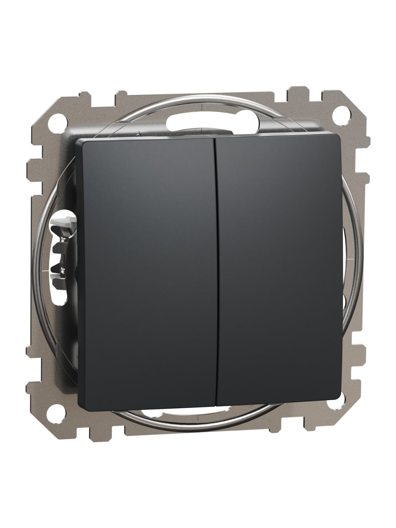 2 klavišų perjungiklis Schneider Electric Sedna Design SDD114108 (antracitas) 2 klavišų perjungiklis Schneider Electric Sedna Design SDD114108 (antracitas)