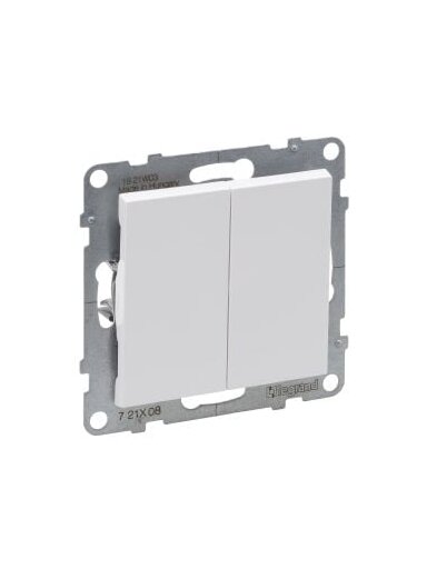 2 kl. baltas perjungiklis Suno Legrand 721108
