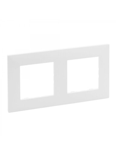 2 v. rėmelis Niloe Step Legrand 863192 (baltas)
