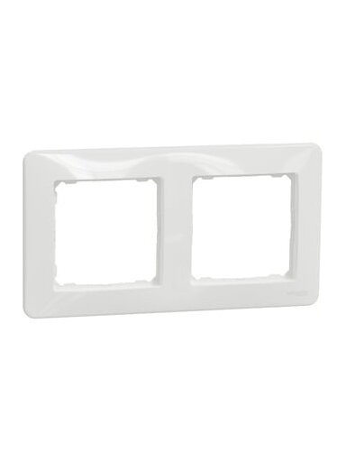 2 vietų rėmelis Schneider Electric Sedna Design SDD311802 (baltas)