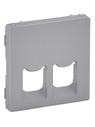2 x RJ45 apdaila Valena Life Legrand 755422 (aluminio spalva)