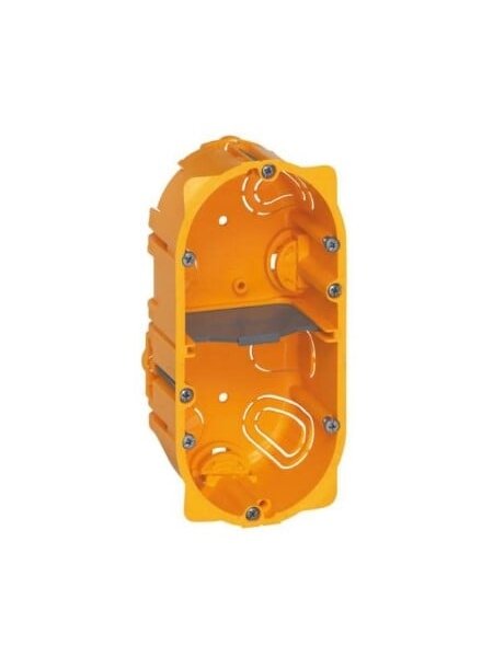 2 vietų dėžutė į gipsą - 50mm Legrand 080052 2 vietų dėžutė į gipsą - 50mm Legrand 080052