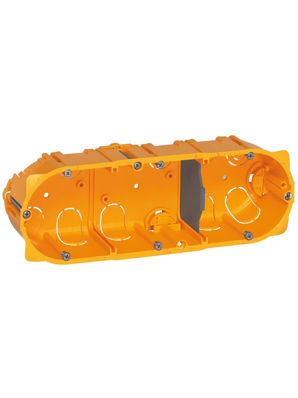 3 vietų dėžutė į gipsą Legrand 080053 (50mm) 3 vietų dėžutė į gipsą Legrand 080053 (50mm)