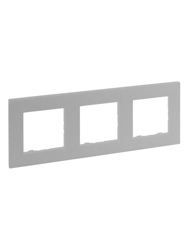 3 v. rėmelis Niloe Step Legrand 863393 (aluminio spalva)