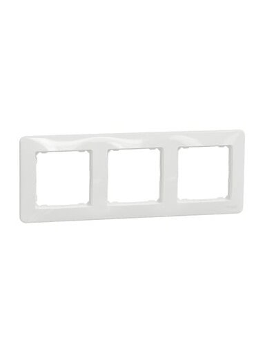 3 vietų rėmelis Schneider Electric Sedna Design SDD311803 (baltas)