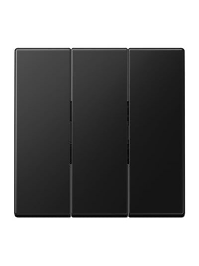 3 kl. apdaila LS990 JUNG LS993BFSWM (juoda, matinė) 3 kl. apdaila LS990 JUNG LS993BFSWM (juoda, matinė)