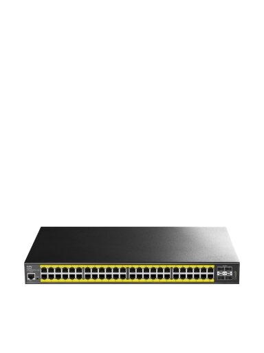 48 prievadų valdomas komutatorius CUDY GS2048PS4-720W