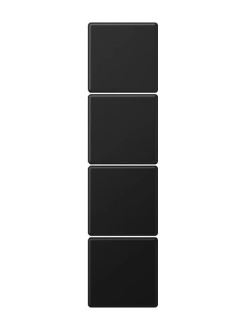 4 klavišų rinkinys JUNG F50 LS504TSASWM (4 kanalų, juodas) 4 klavišų rinkinys JUNG F50 LS504TSASWM (4 kanalų, juodas)