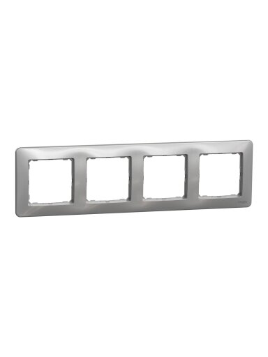 4 vietų rėmelis Schneider Electric Sedna Design SDD313804 (aliuminis)