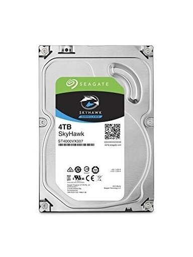 4TB SEAGATE SURVEILLANCE SKYHAWK 3.5“, HDD SATA 4TB 5900RPM SATA 6G