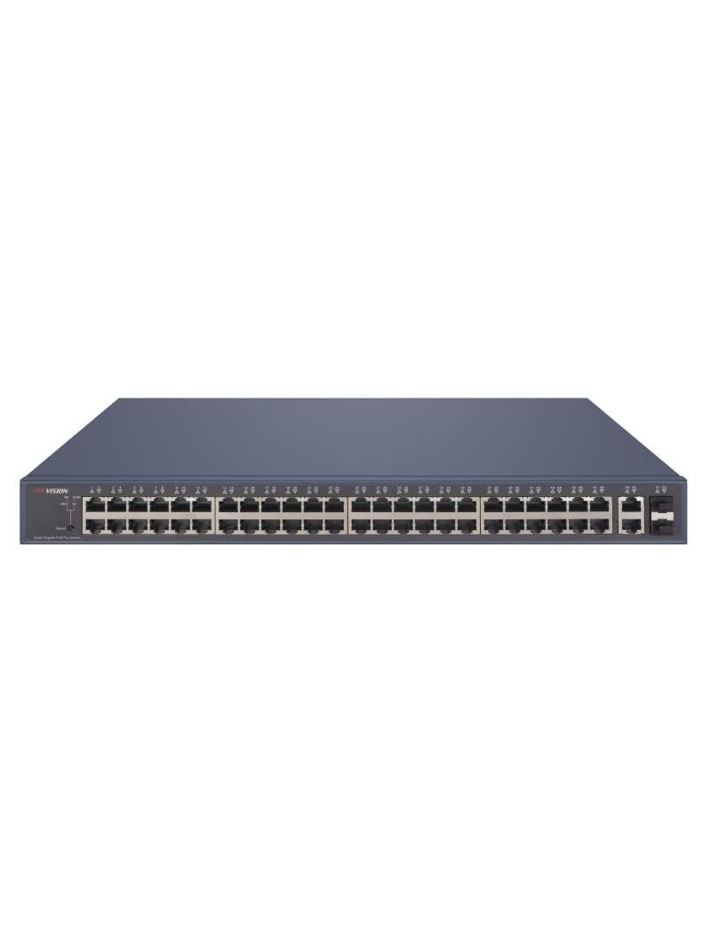 52 prievadų, 48 PoE prievadų komutatorius Hikvision DS-3E1552P-SI 52 prievadų, 48 PoE prievadų komutatorius Hikvision DS-3E1552P-SI