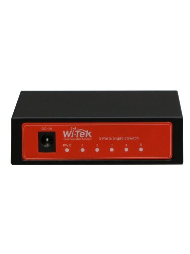 5 prievadų komutatorius Wi-Tek WI-SG105