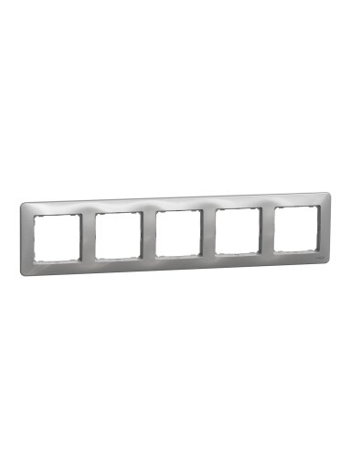 5 vietų rėmelis Schneider Electric Sedna Design SDD313805 (aliuminis)