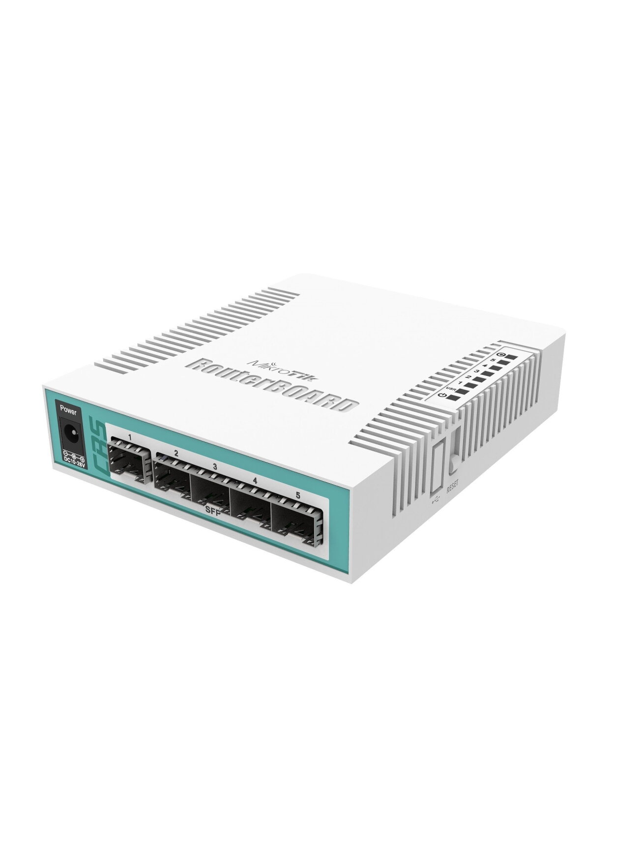 6 prievadų komutatorius Mikrotik CRS106-1-5S 6 prievadų komutatorius Mikrotik CRS106-1-5S