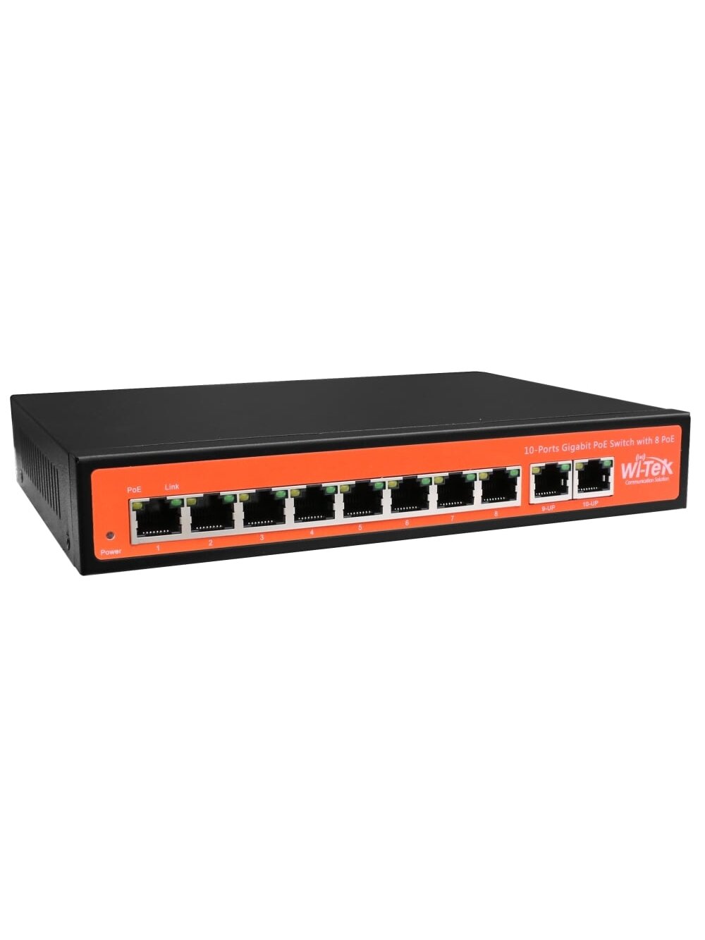 8 prievadų, 8 PoE komutatorius Wi-Tek Wi-PS308G 8 prievadų, 8 PoE komutatorius Wi-Tek Wi-PS308G