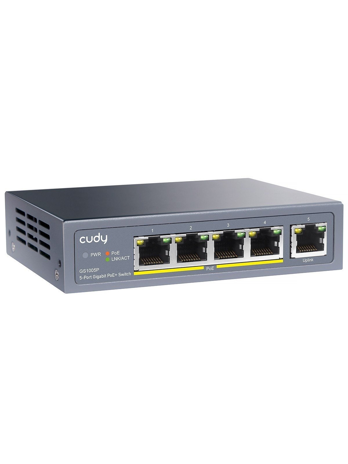 8 prievadų komutatorius CUDY GS1008PS2