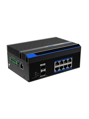 8 prievadų, 8 PoE prievadų komotatorius UTEPO UTP7308GE-BTPoE