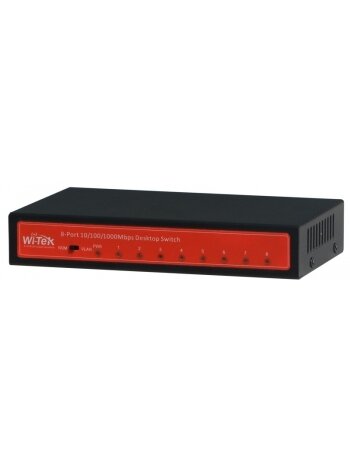 8 prievadų komutatorius Wi-Tek WI-SG108 8 prievadų komutatorius Wi-Tek WI-SG108