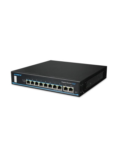 8 prievadų, 8 PoE komutatorius UTEPO UTP3-GSW0802T-POE