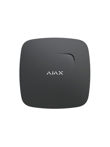 Ajax FireProtect dūmų detektorius (juodas)